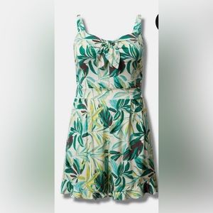 NWOT Torrid floral romper size 2